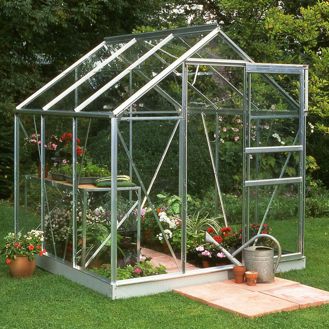 Greenhouse perspex sheet