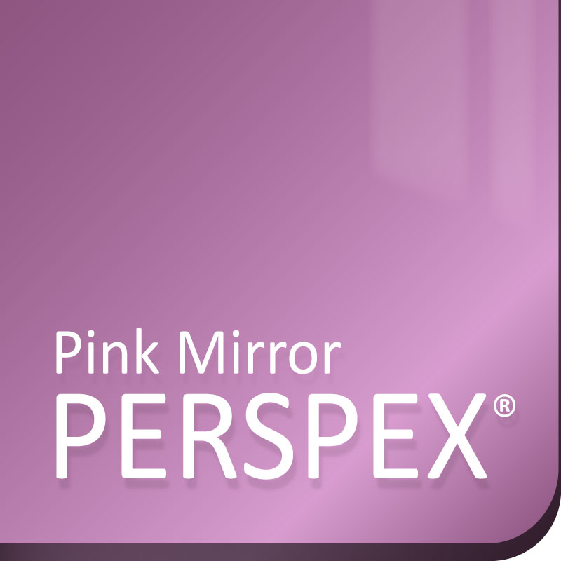 Pink Mirror Perspex